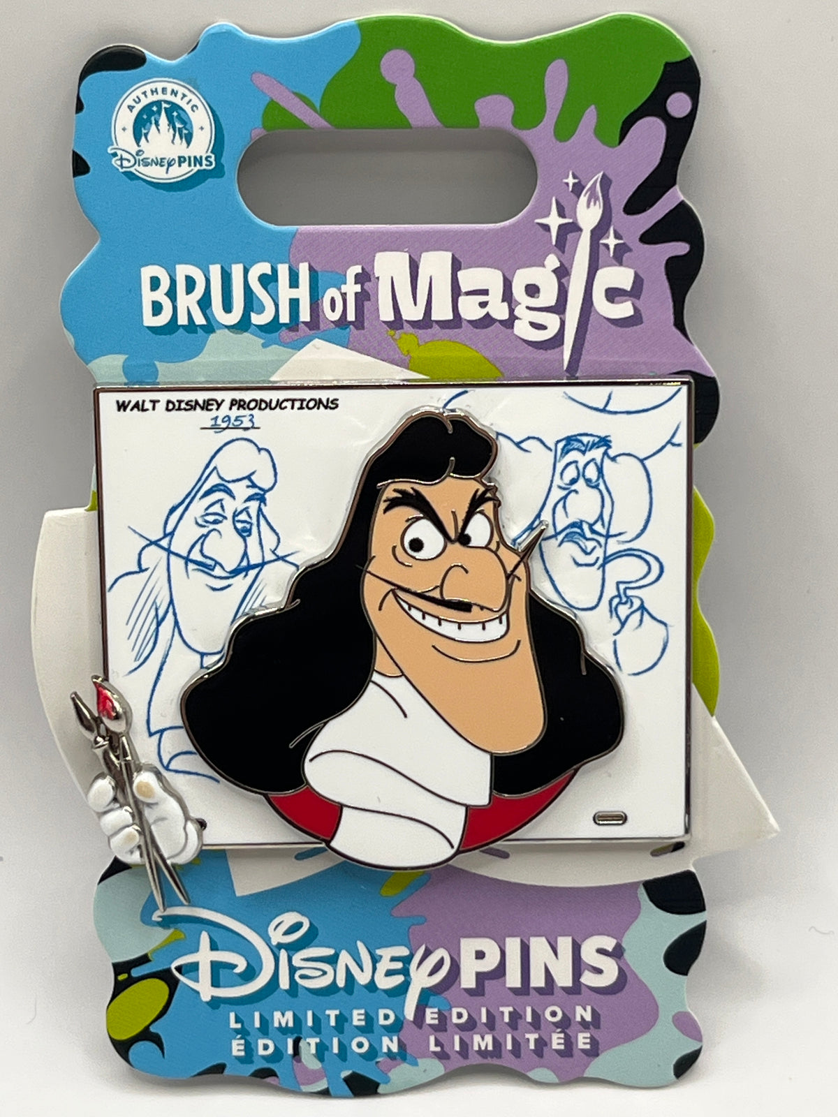 LE 3750 Brush of Magic Captain Hook - W9