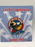 Cast Pin Trading Award WDW Summer 2003 Mickey - L89