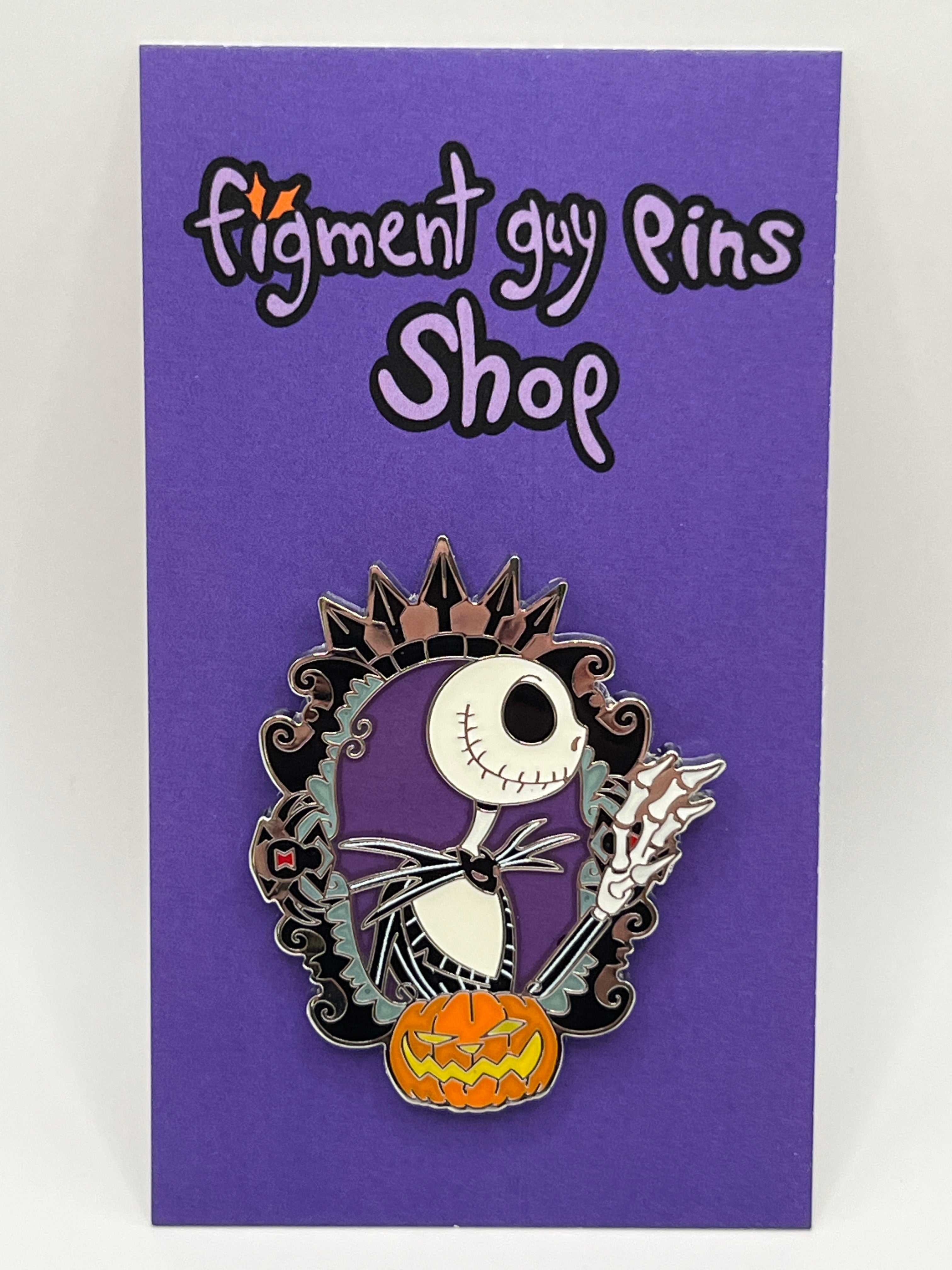 Nightmare Before Christmas Jack Skellington Pumpkin/Bat Frame NBC
