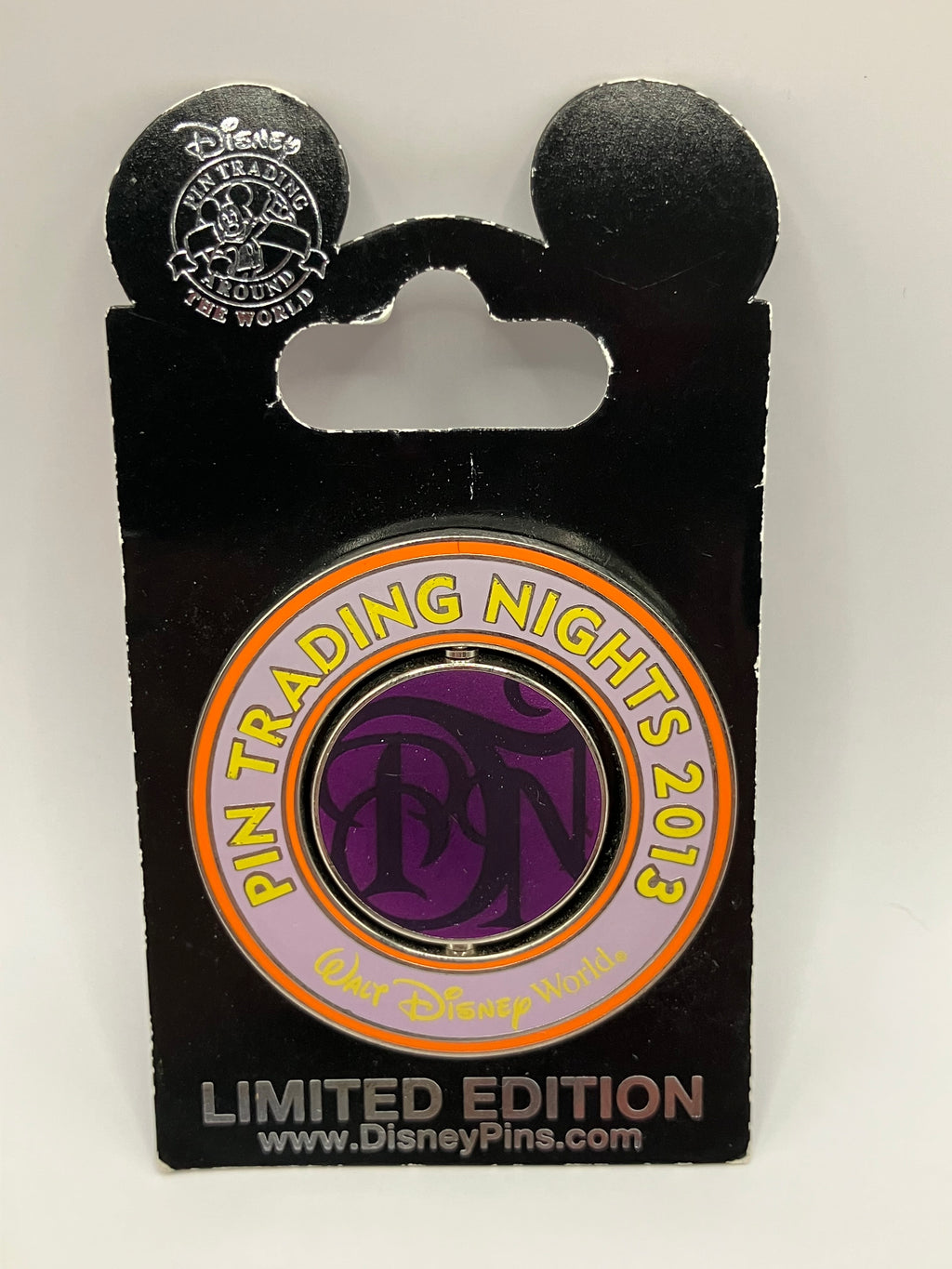 LE 750 WDW Pin Trading Nights Figment 2013 Spinner