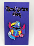 Epcot Mystery Pin Stitch - D40