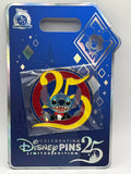 LE 750 Celebrating Disney Pin 25 Stitch - BB2
