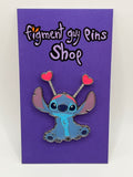 Stitch Valentine Spring Hearts