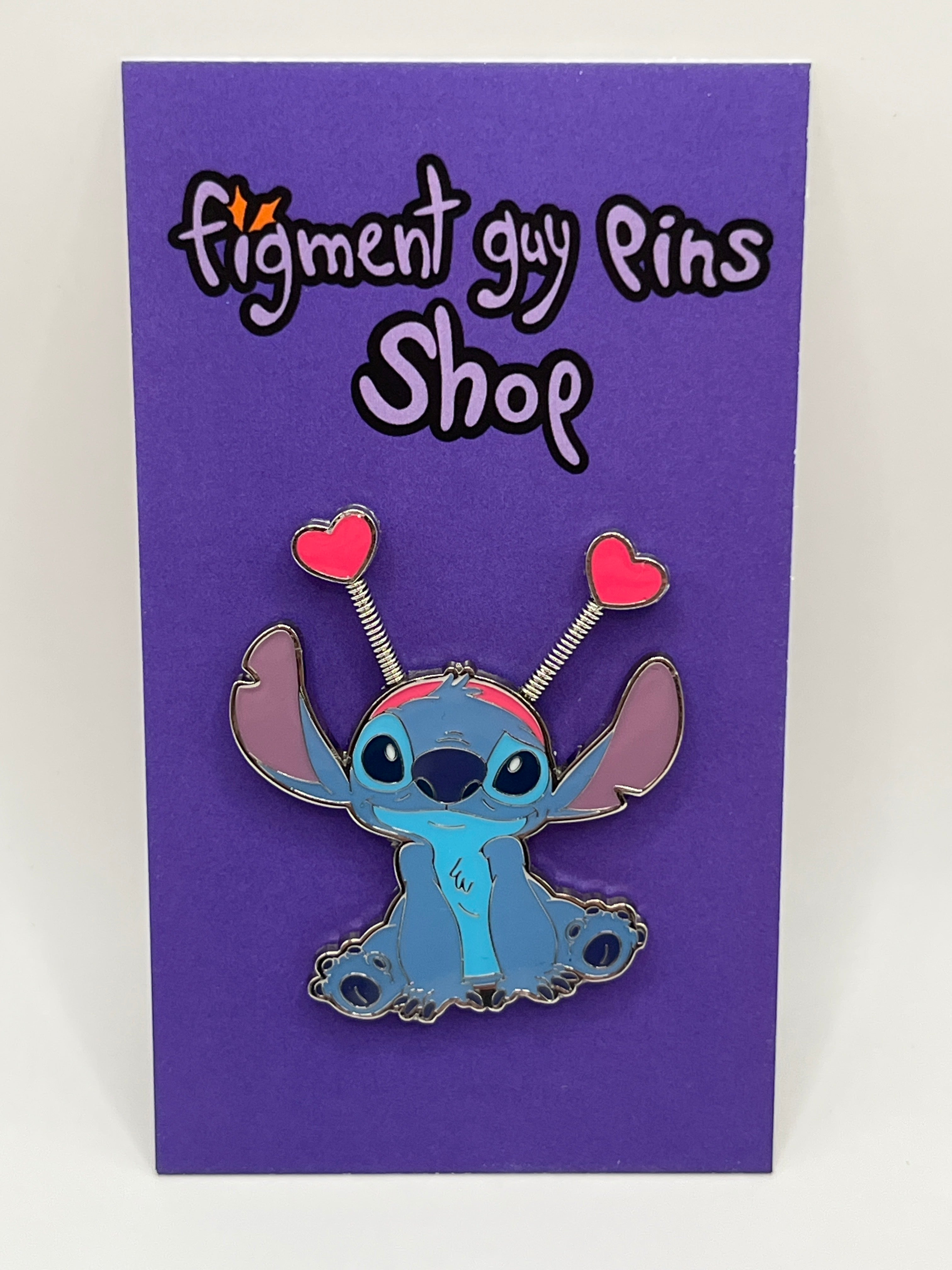 Stitch Valentine Spring Hearts