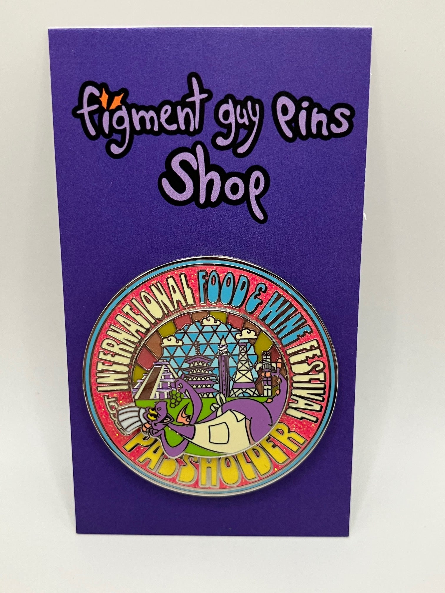LE 5000 Epcot Food & Wine Passholder Figment