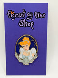 Princess Stained Glass Pin Cinderella