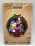 LE 300 WDI Mickey’s Christmas Carol Scrooge, Daisy & Jiminy Cricket Wreath - DD9