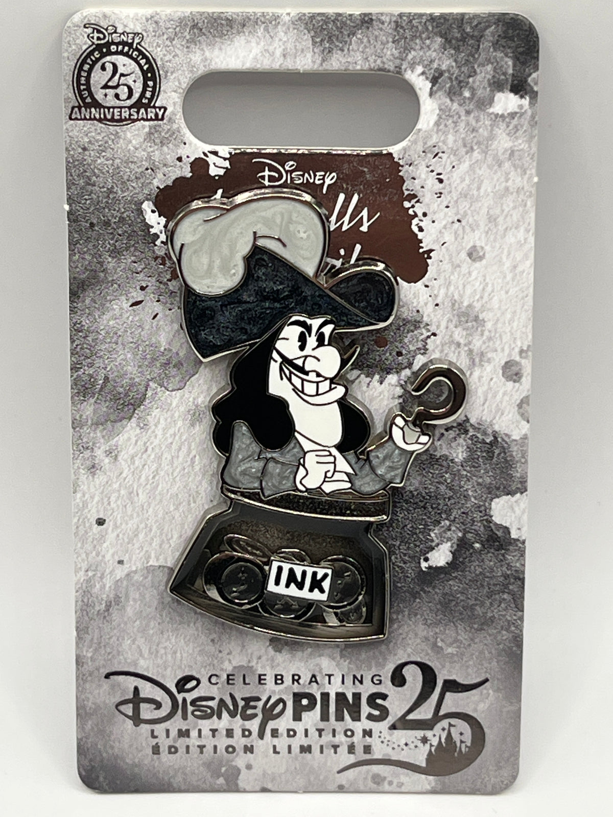LE 4000 Inkwells of Evil Captain Hook - F48