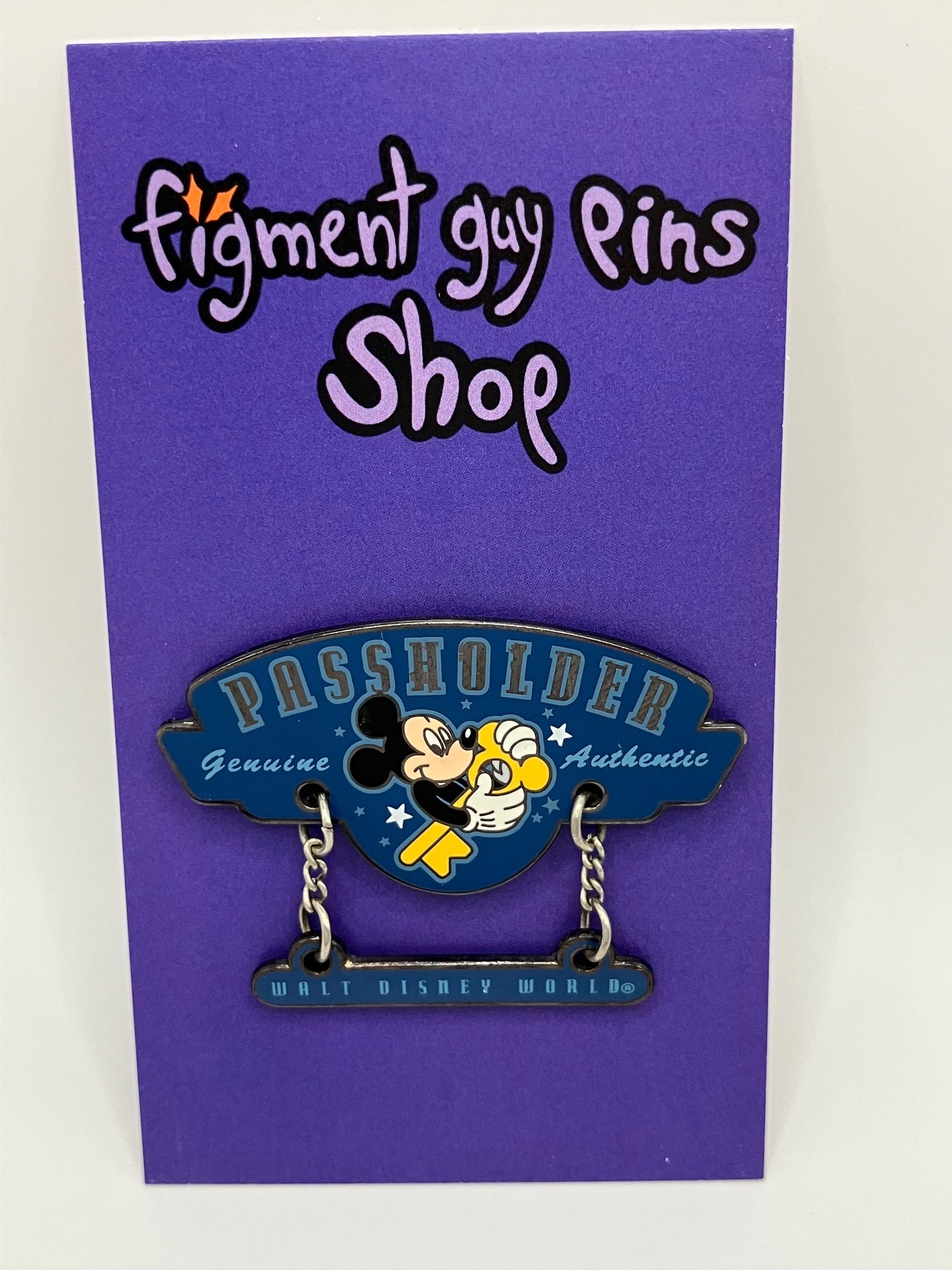 WDW Passholder Mickey Dangle