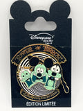 LE 900 DLP Tower of Terror Spinner Pin Scared Donald, Mickey & Goofy - H23