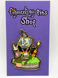 Vintage 2001 Character Parade Float Genie, Aladdin, Dumbo, Rescuers, Mary Poppins, Winnie the Pooh - C23