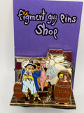 LE 300 WDI Pirates of the Caribbean Pirate Chasing Scene Diorama Pin - CC16