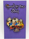 Vintage 2002 LE 2500 Countdown to Build A Pin ‘1 Days’ Goofy, Mickey, Donald & Pluto - J34