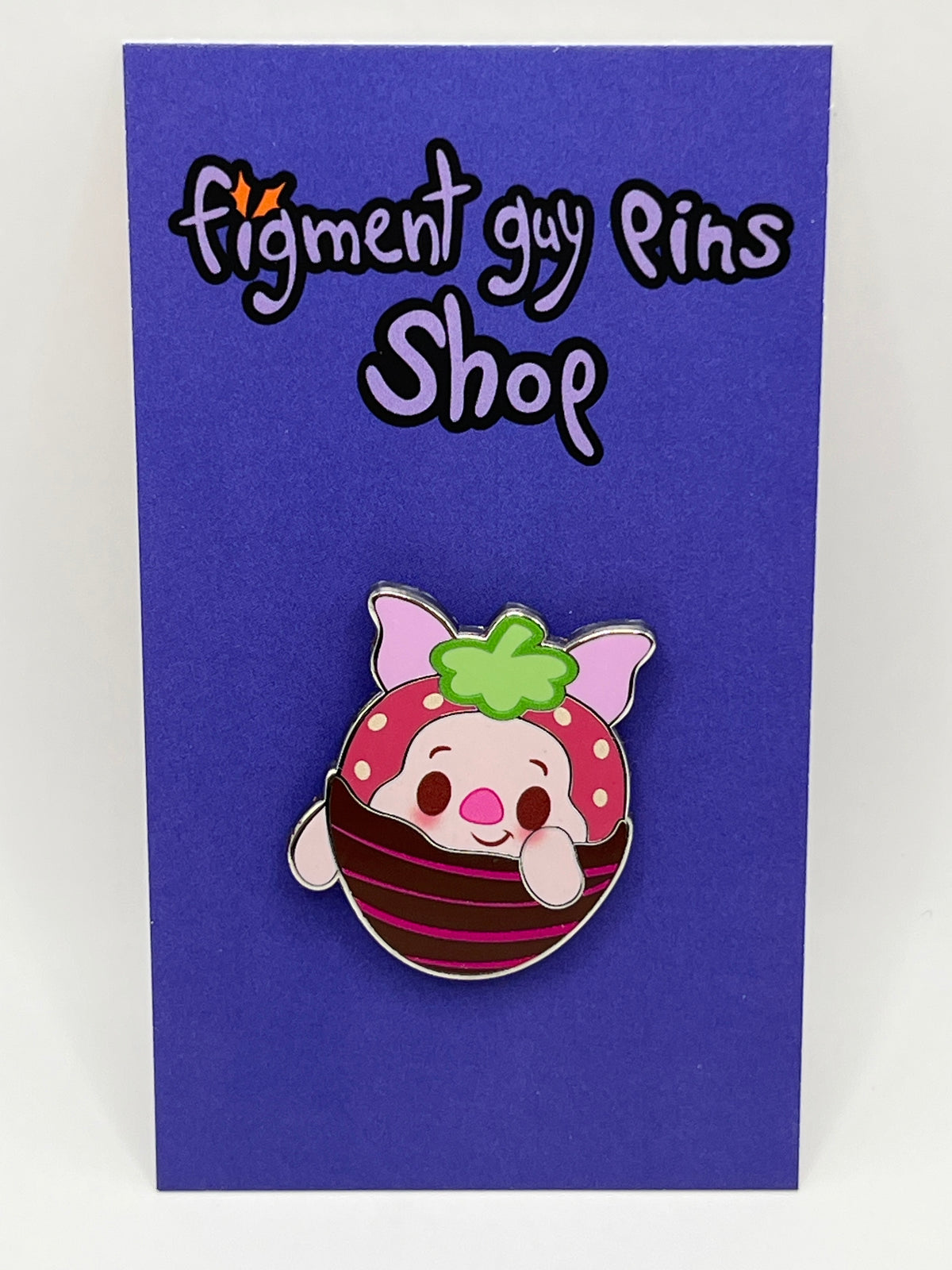 Disney Munchling Piglet Chocolate Covered Strawberry - K69