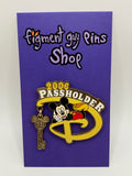 WDW Passholder Key Dangle 2006 Mickey