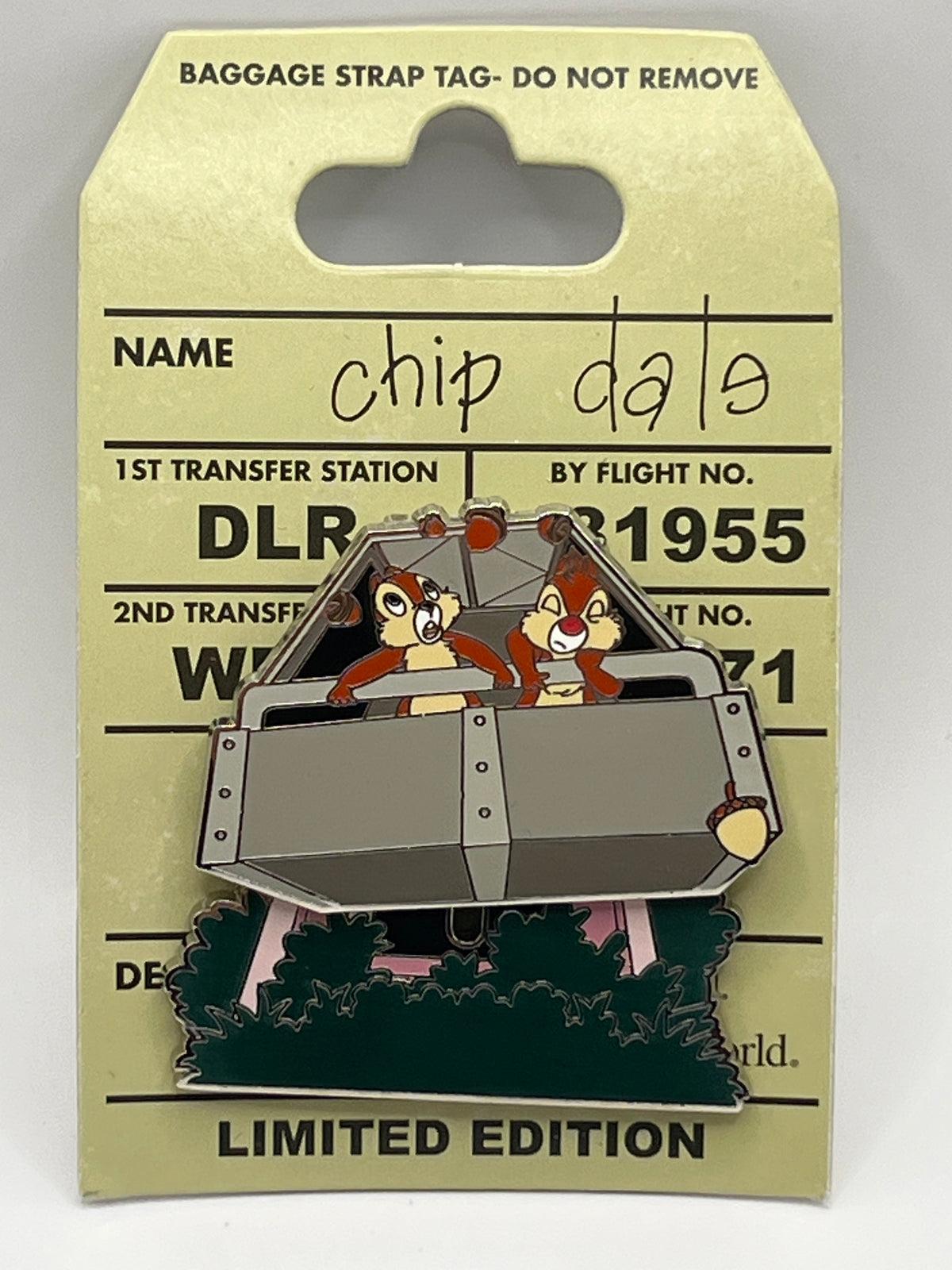 LE 1800 Tower of Terror Chip & Dale - D54