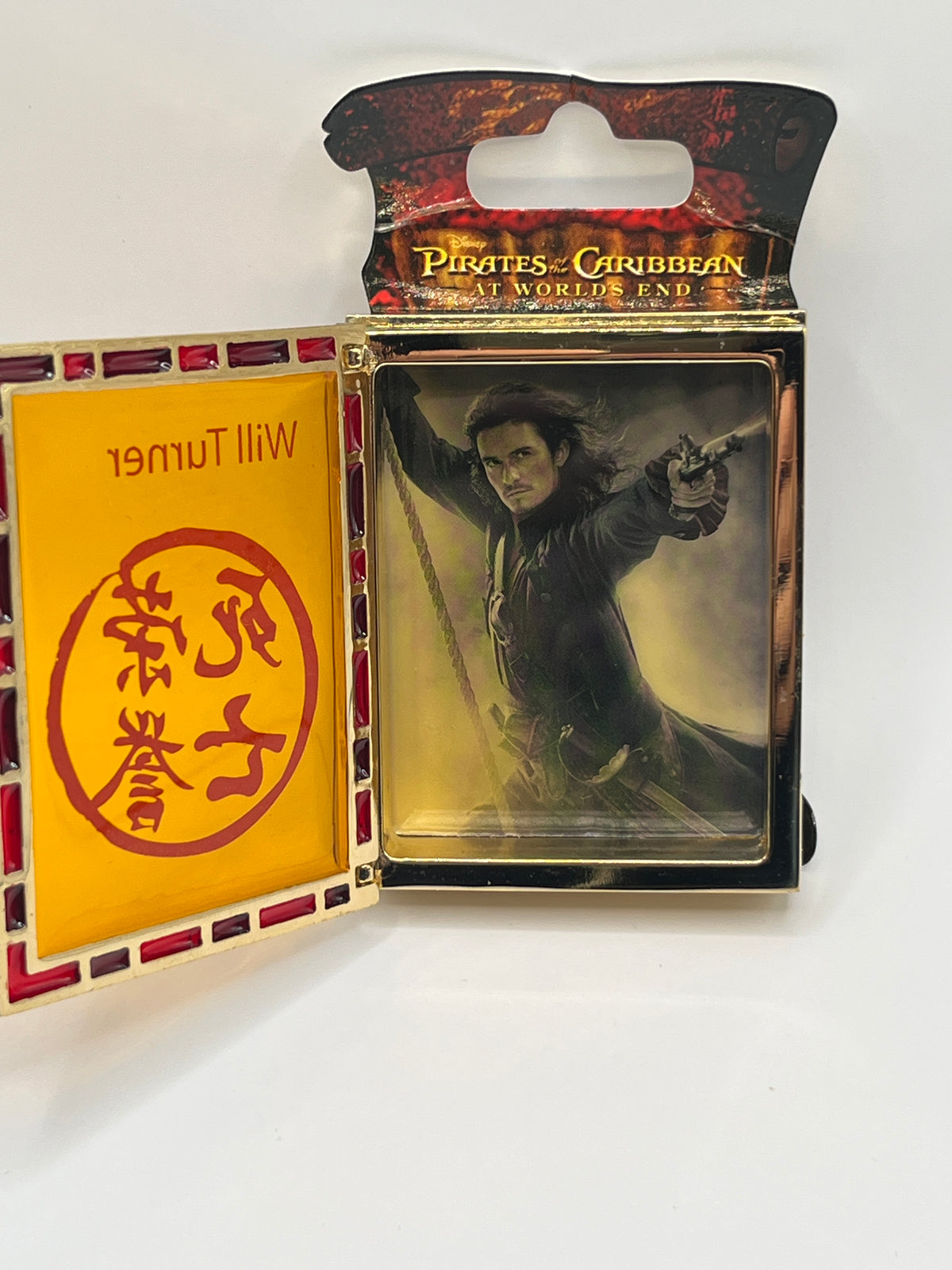 LE 300 DSF Pirates of the Caribbean At World’s End Will Turner Box Pin - CC2