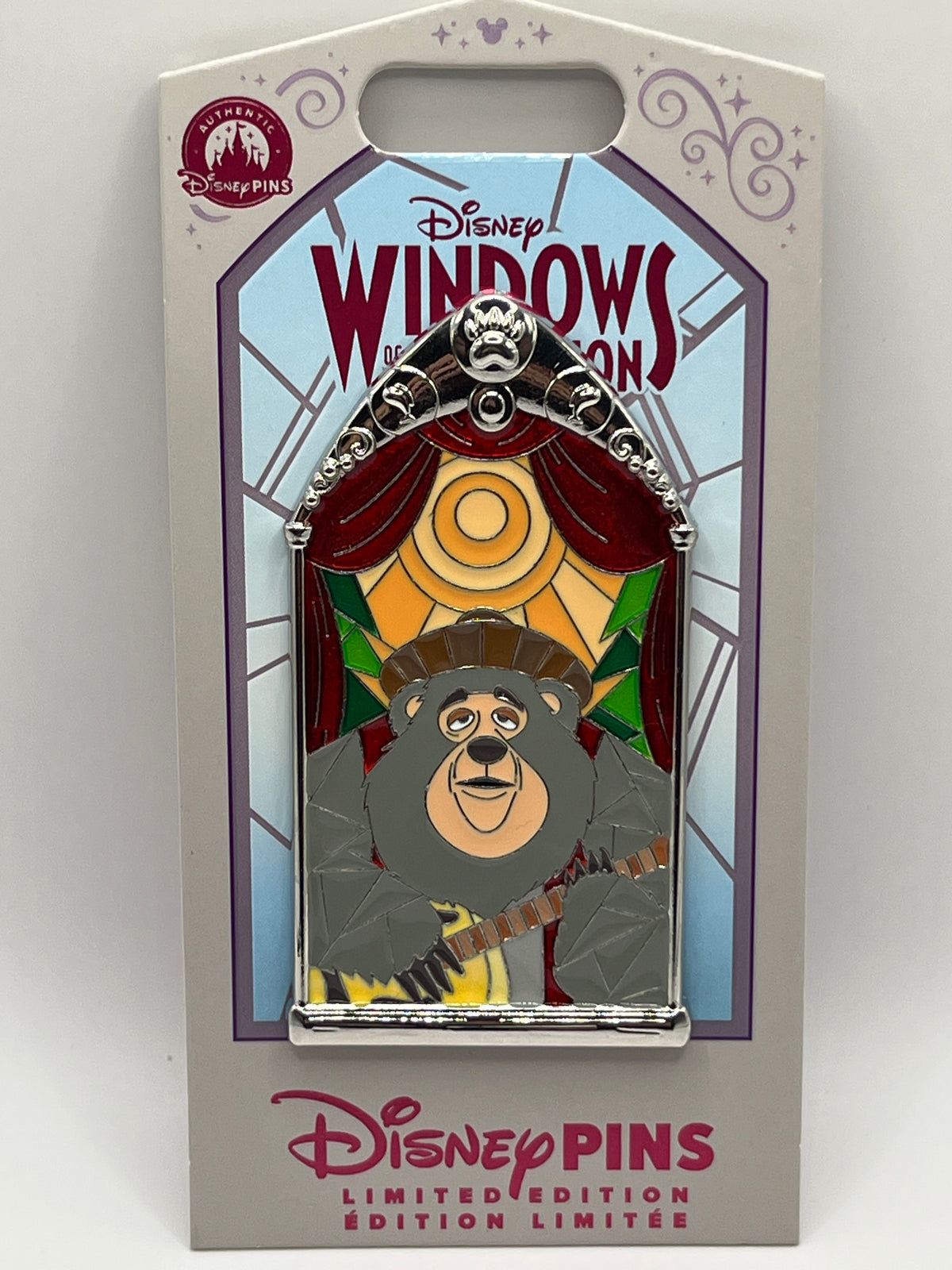 LE 2500 Windows of Attractions Big Al Country Bears - U17