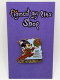 Vintage 1993 Rose Parade City of Glendale Sorcerer Mickey - F50