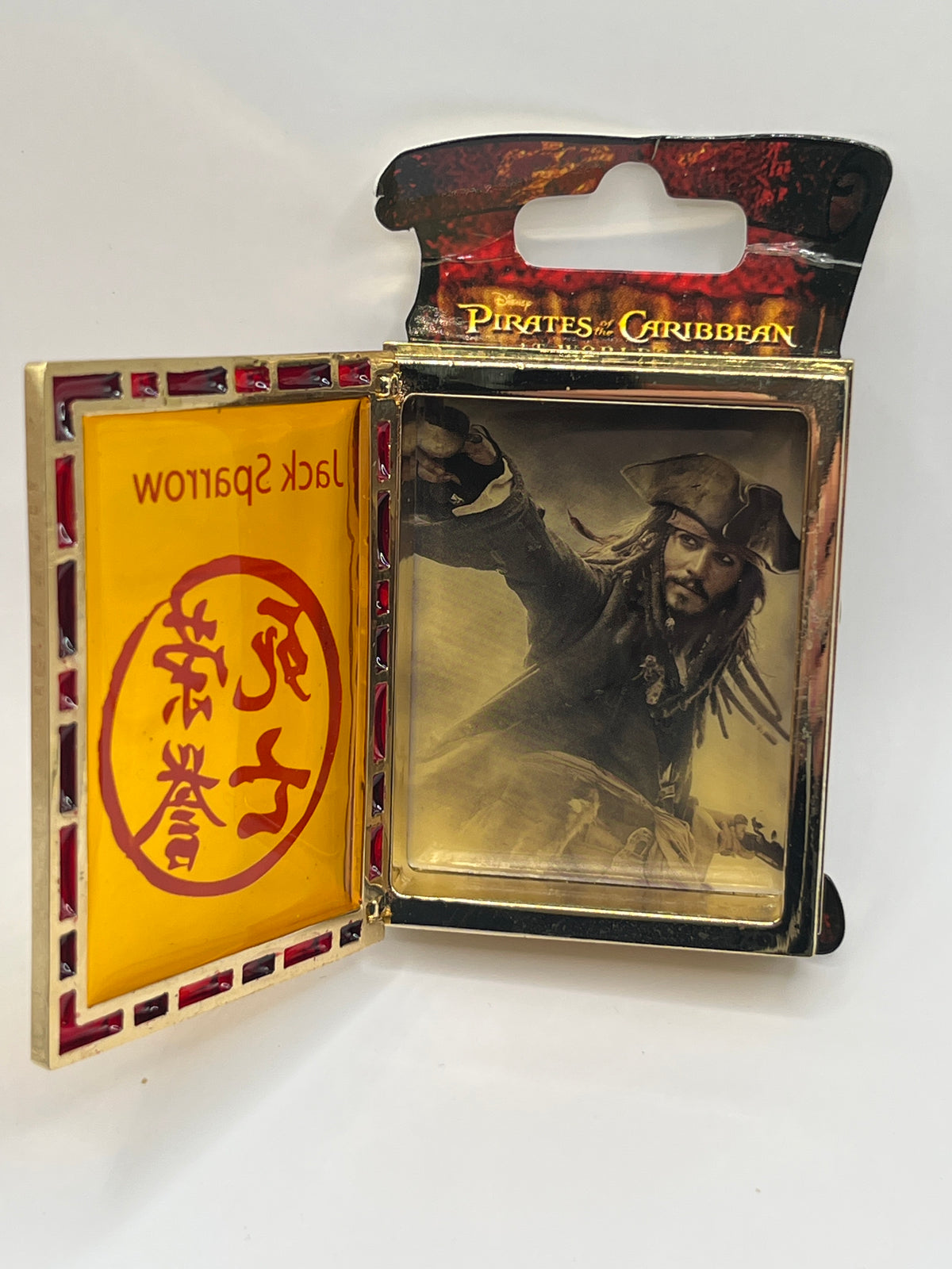 LE 300 DSF Pirates of the Caribbean At World’s End Jack Sparrow Box Pin - CC3