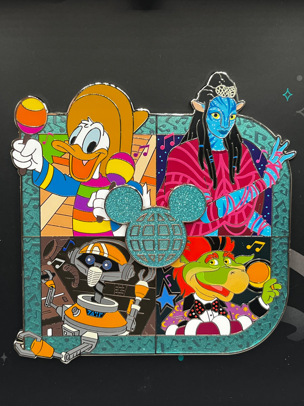 LE 2000 Disney Artist Collection Jumbo Donald, Pandora, Rex & Sonny