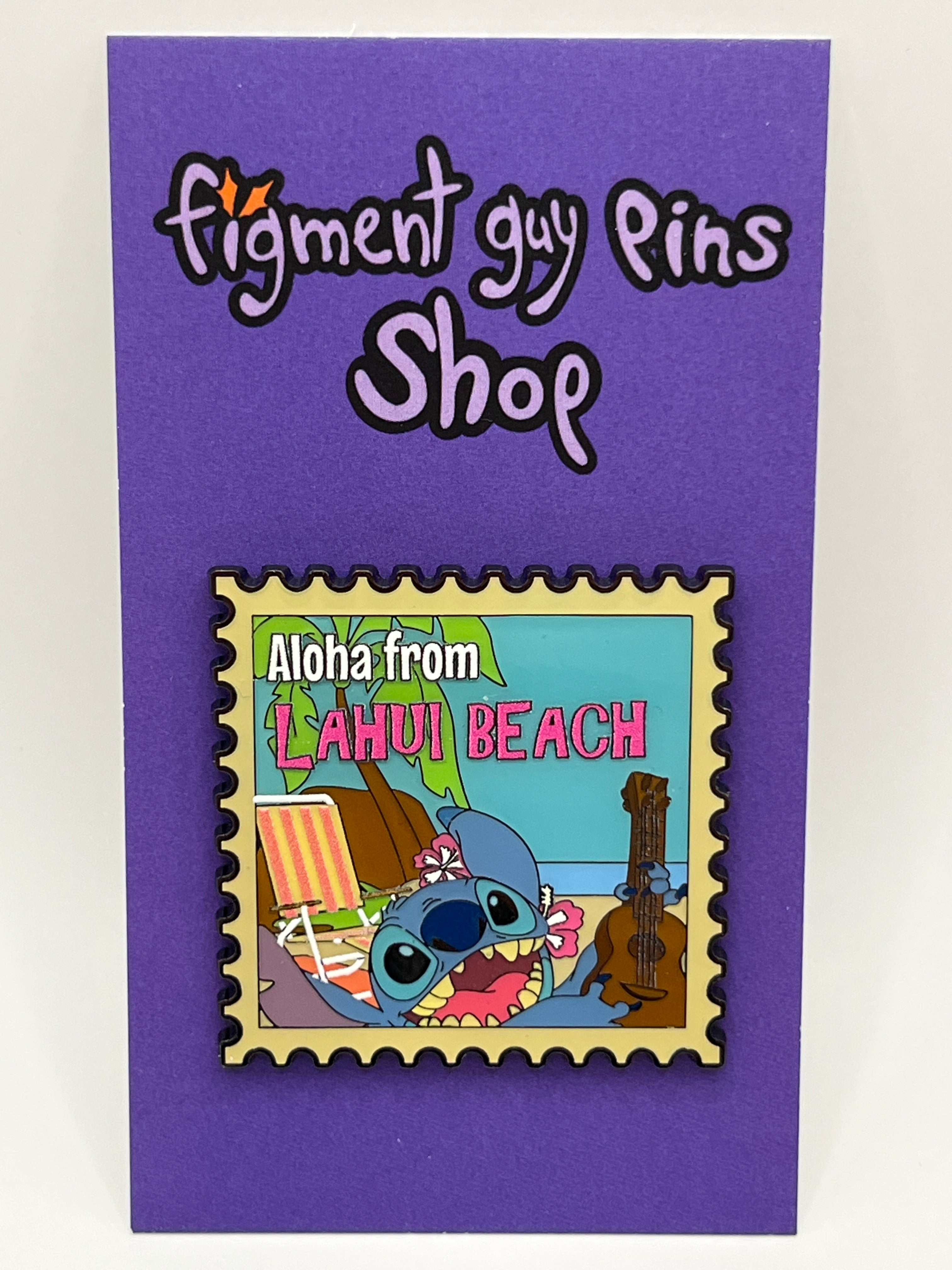Stitch Stamp Aloha from Lahui Beach