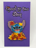 Stitch in Leaves