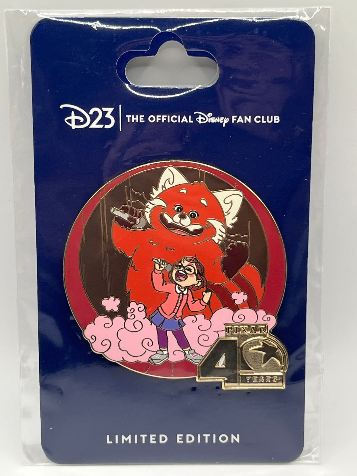 LE 1000 D23 Exclusive Pixar 40 Years Red Panda Mei Mei - BB3