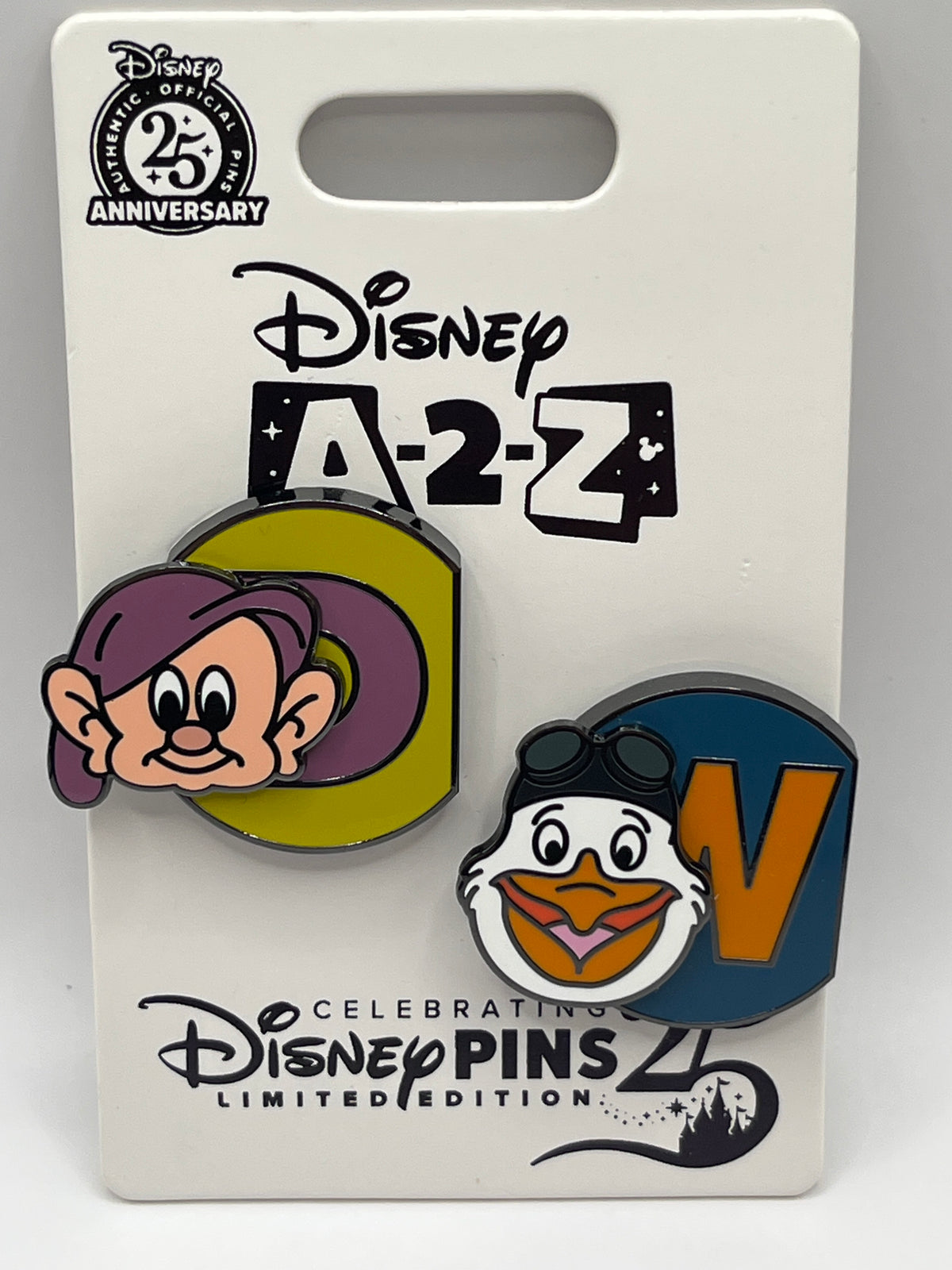 LE 1250 A-2-Z Two Set Letters ‘D & W’ Dopey & Wilbur - W1
