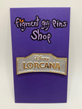Disney Lorcana Logo White