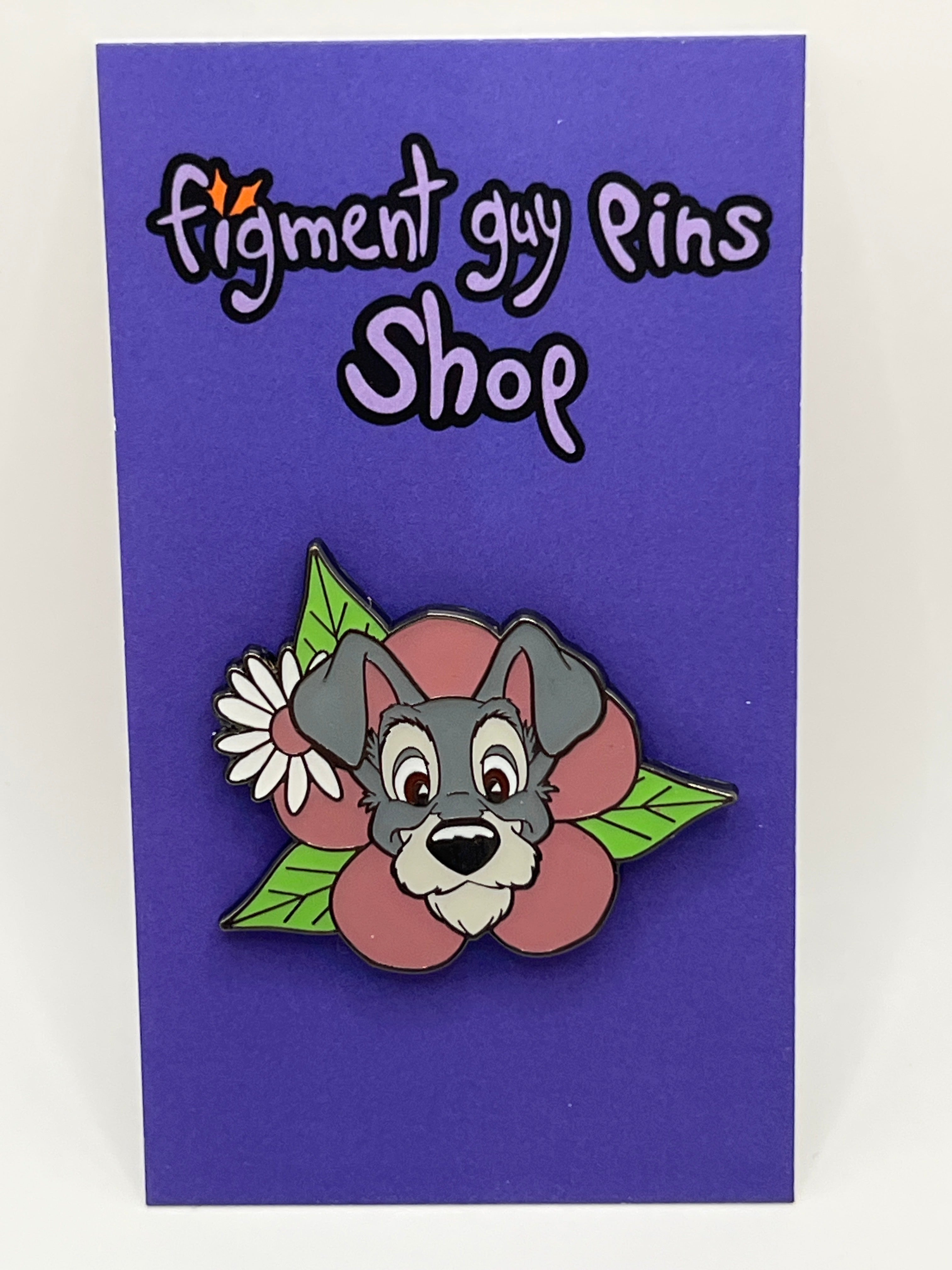 Floral Tramp Pin