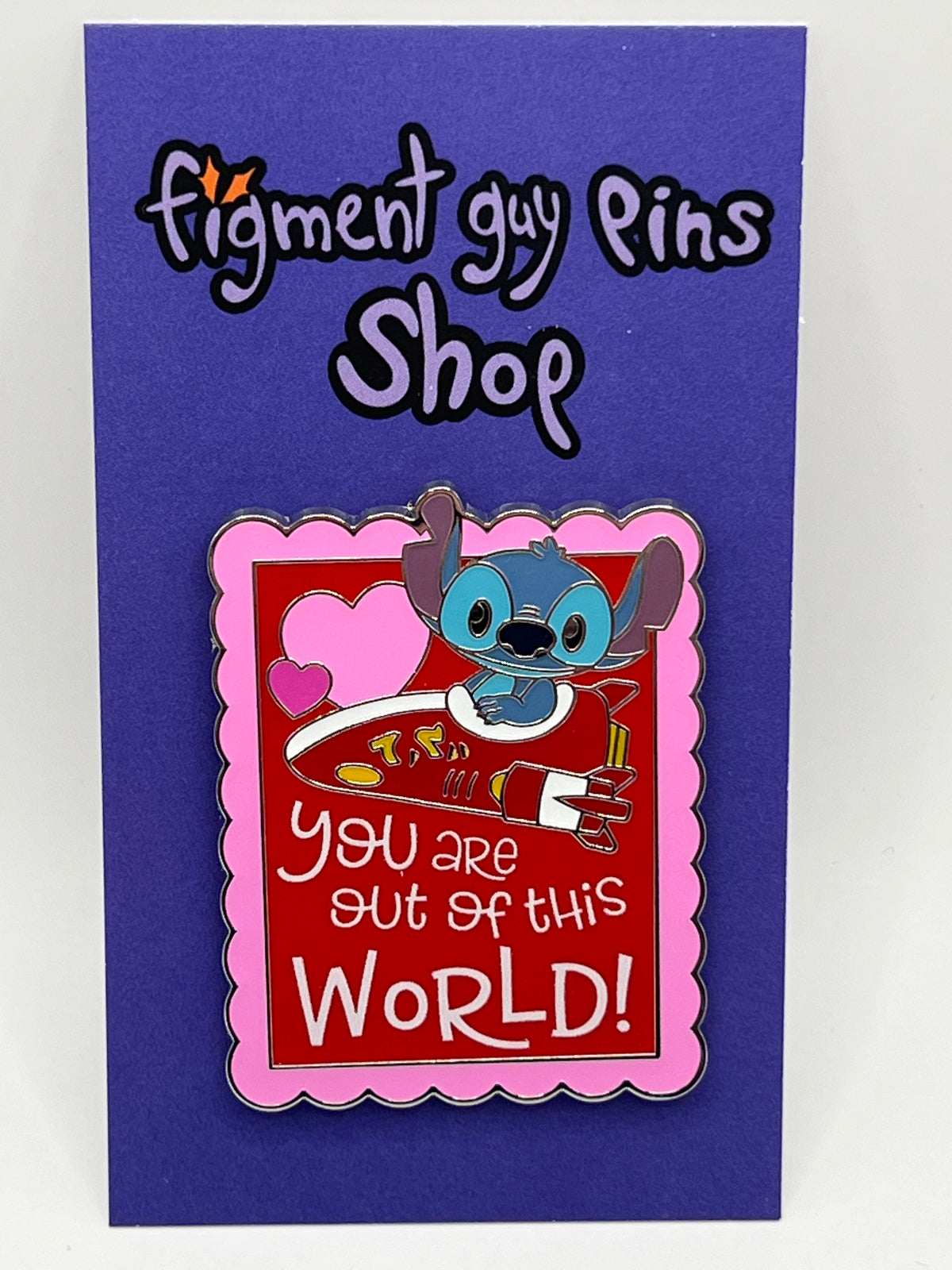 Limited Release Happy Valentine’s Day Mystery Pin Stitch - H36