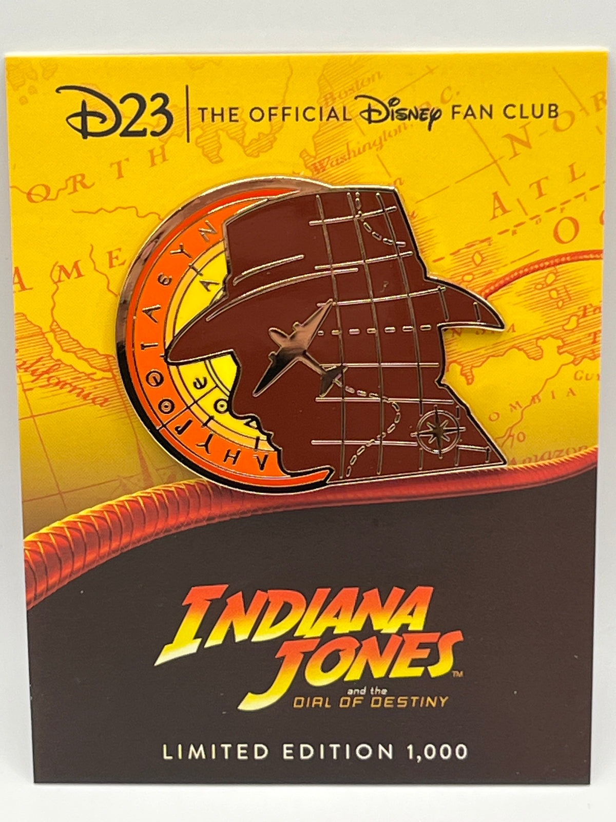 LE 1000 D23 Exclusive Indiana Jones and the Dial of Destiny Indy Profile - DD13