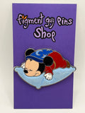 Sorcerer Mickey Sleepy Fuzzy Pillow