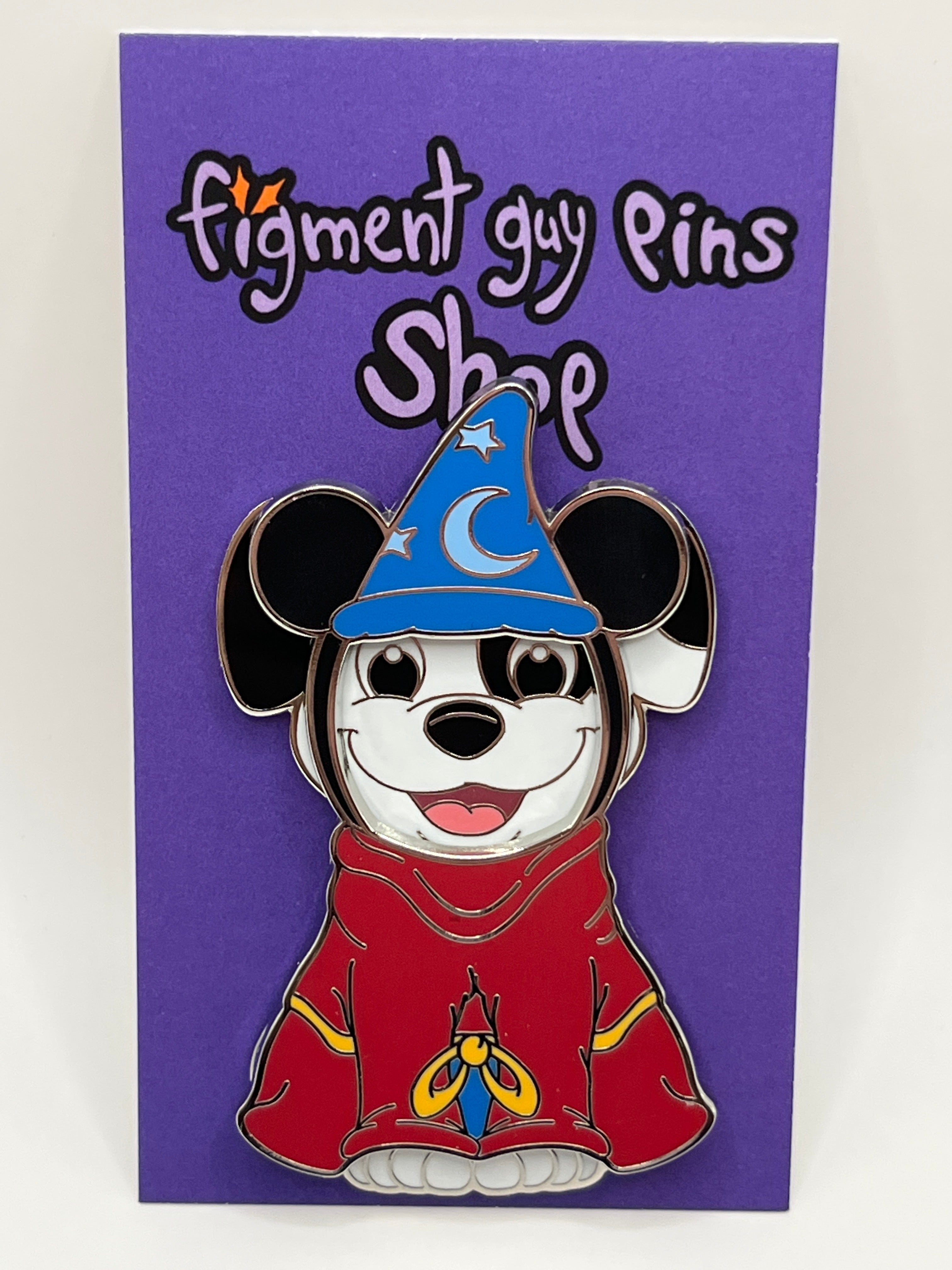 Disney Pets With Outfit Patch 101 Dalmatians Sorcerer Mickey Outfit