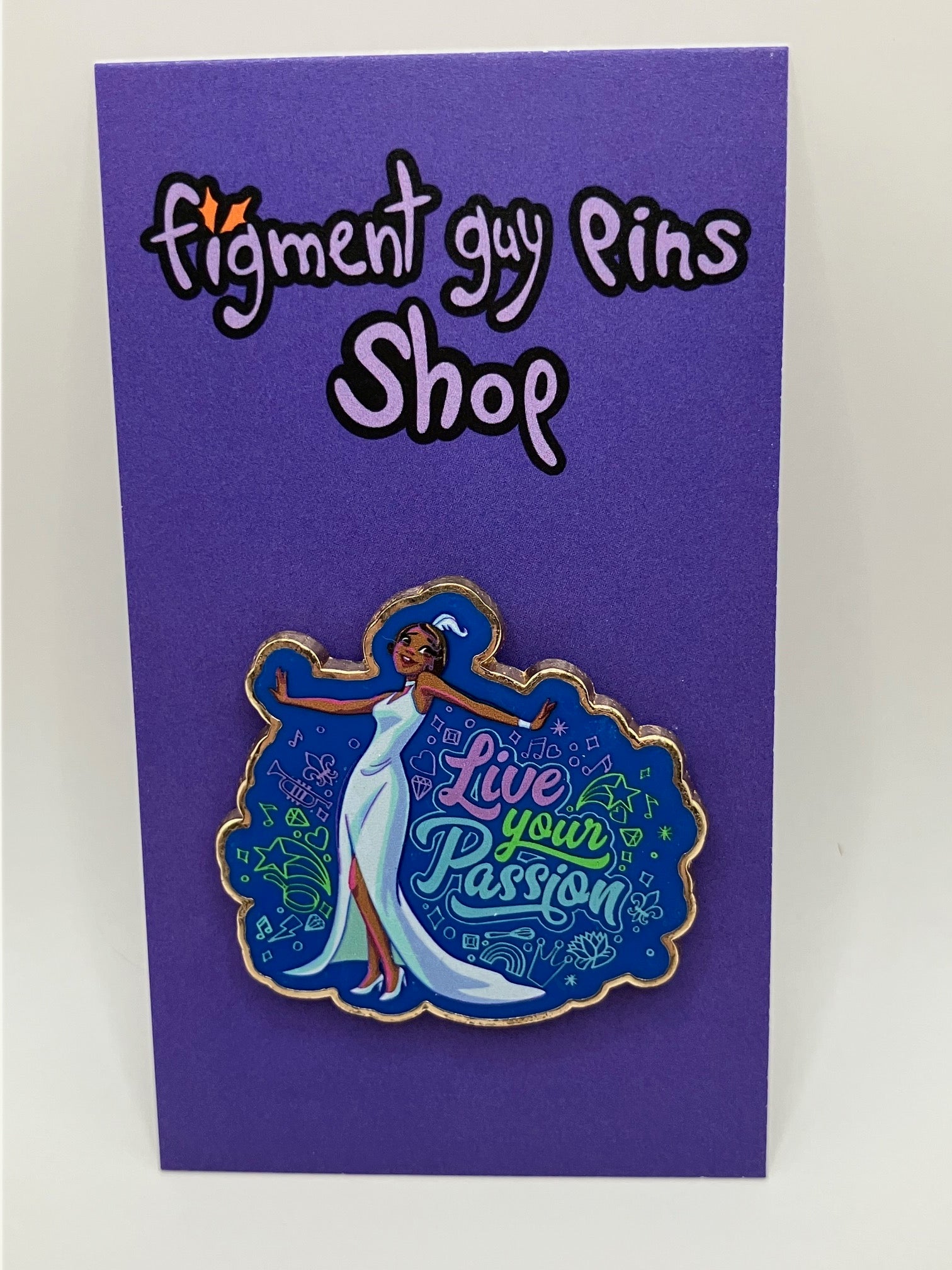 Princess Quote Live Your Passion Tiana - K42