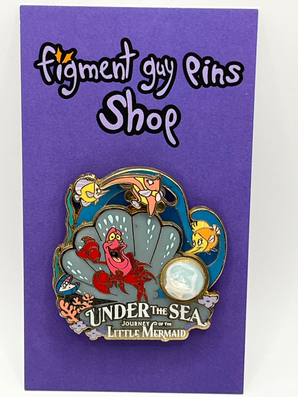 LE 1500 A Piece of WDW History Under The Sea Journey of The Little Mermaid Sebastian FLAWED (read description) - O10