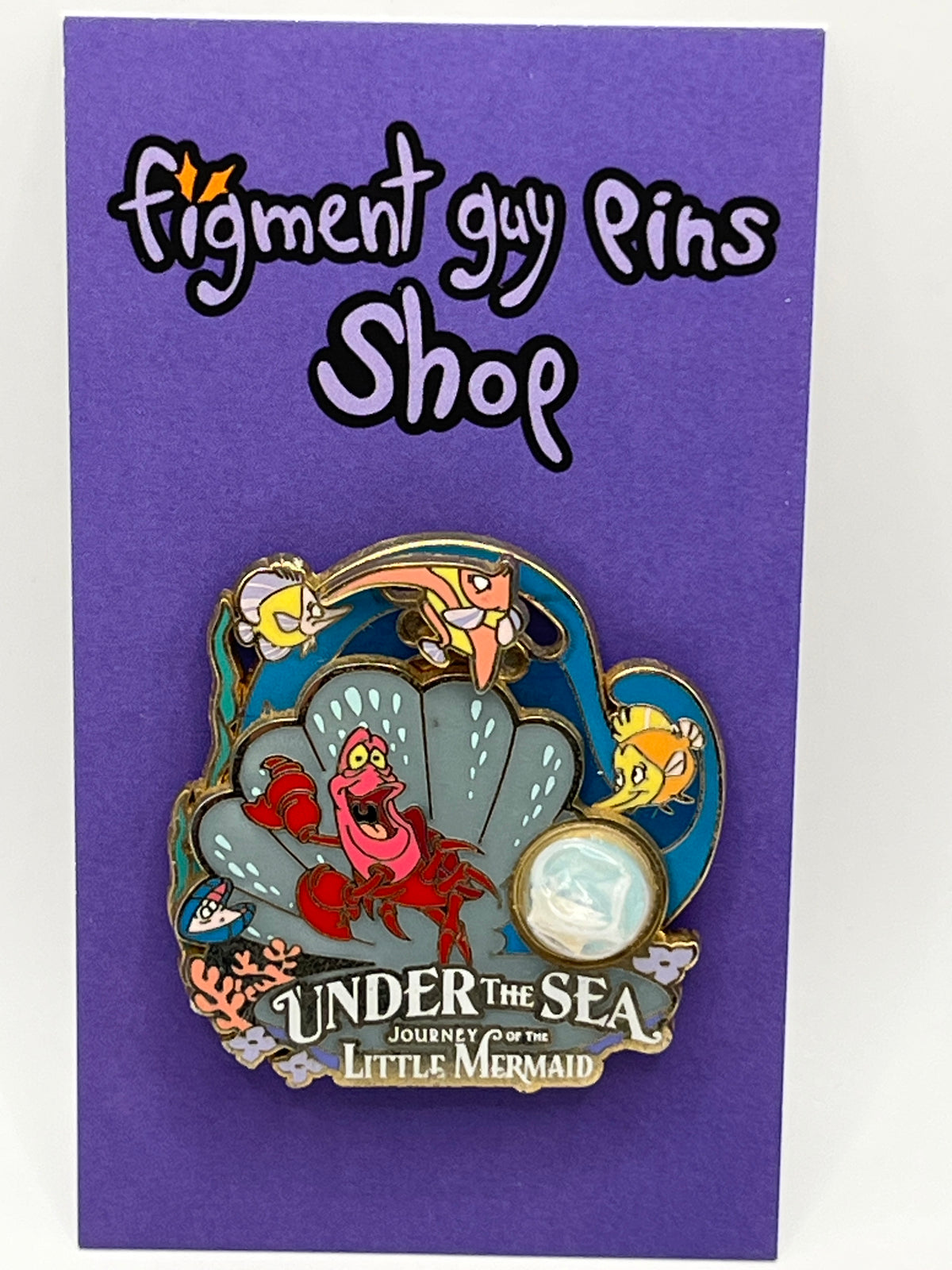 LE 1500 A Piece of WDW History Under The Sea Journey of The Little Mermaid Sebastian FLAWED (read description) - O10