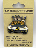 LE 2000 The Main Street Gazette Test Track Mickey & Goofy - F35