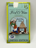 LE 1000 Food And Wine 2010 15th Anniversary Goofy