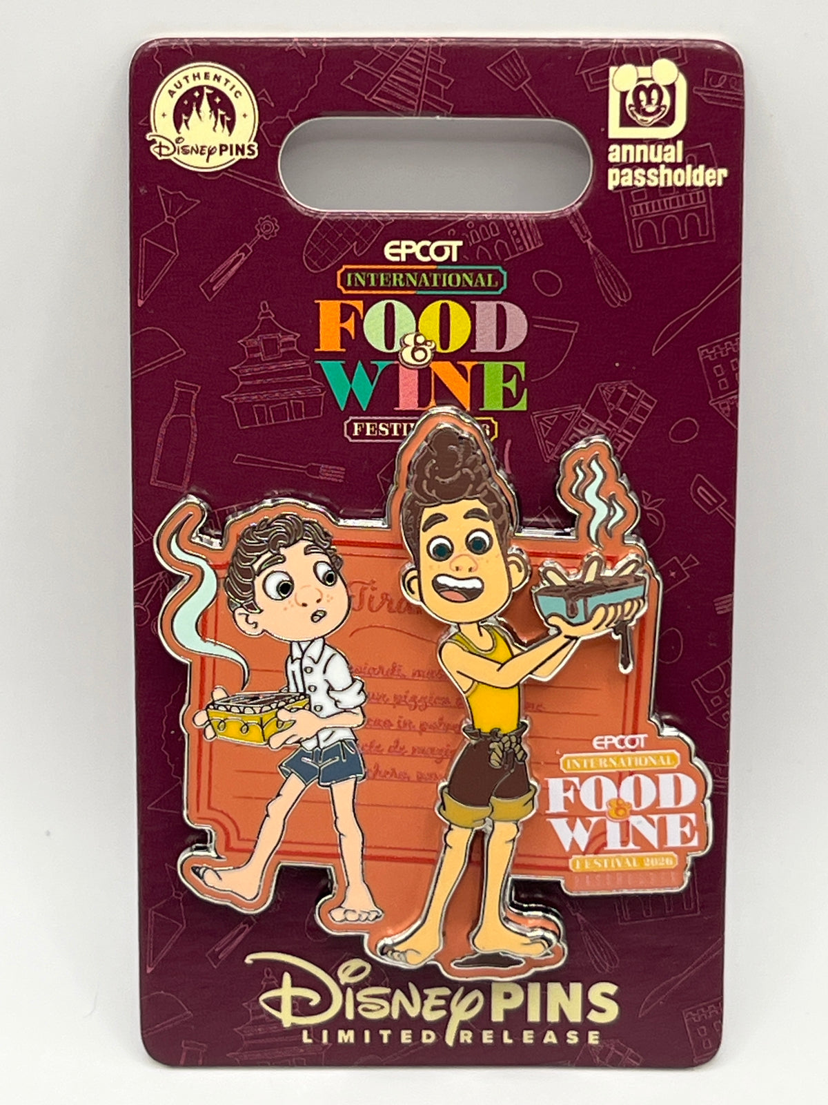 Limited Release Epcot Food & Wine 2026 Luca - N33