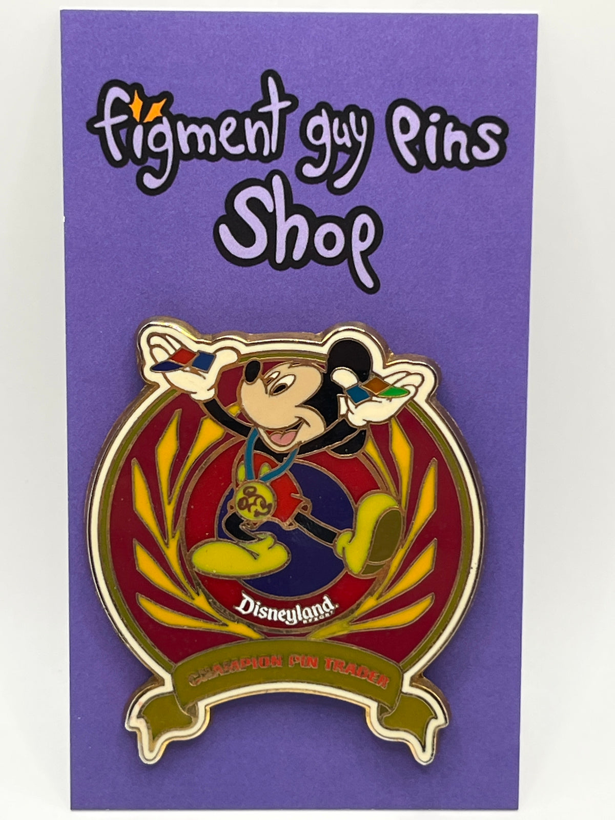 Cast Pin Trading Award DL Winter 2005 Mickey FLAWED (Read description) - N3