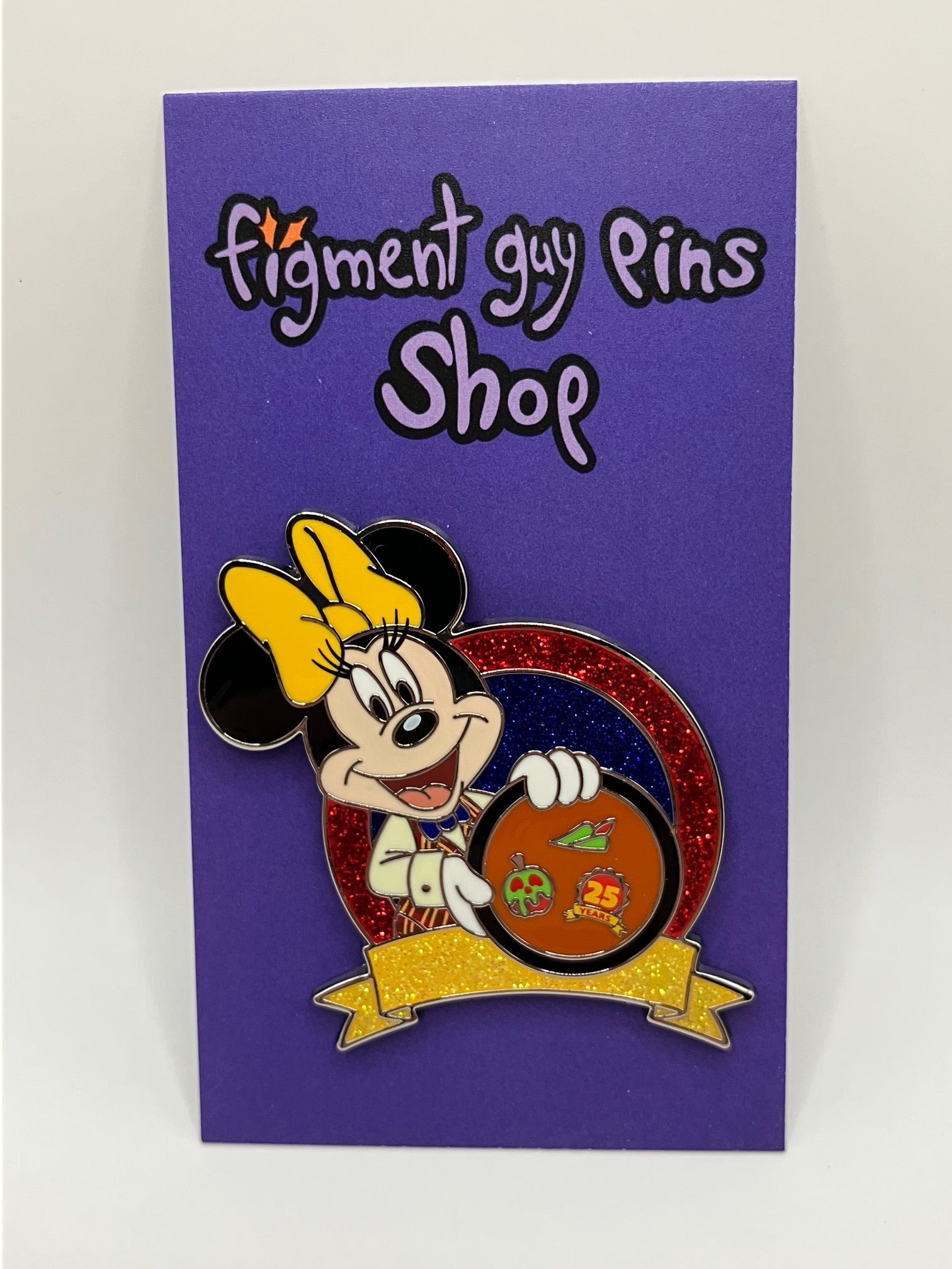 25th Anniversary Pin Trading Minnie Mouse- K61