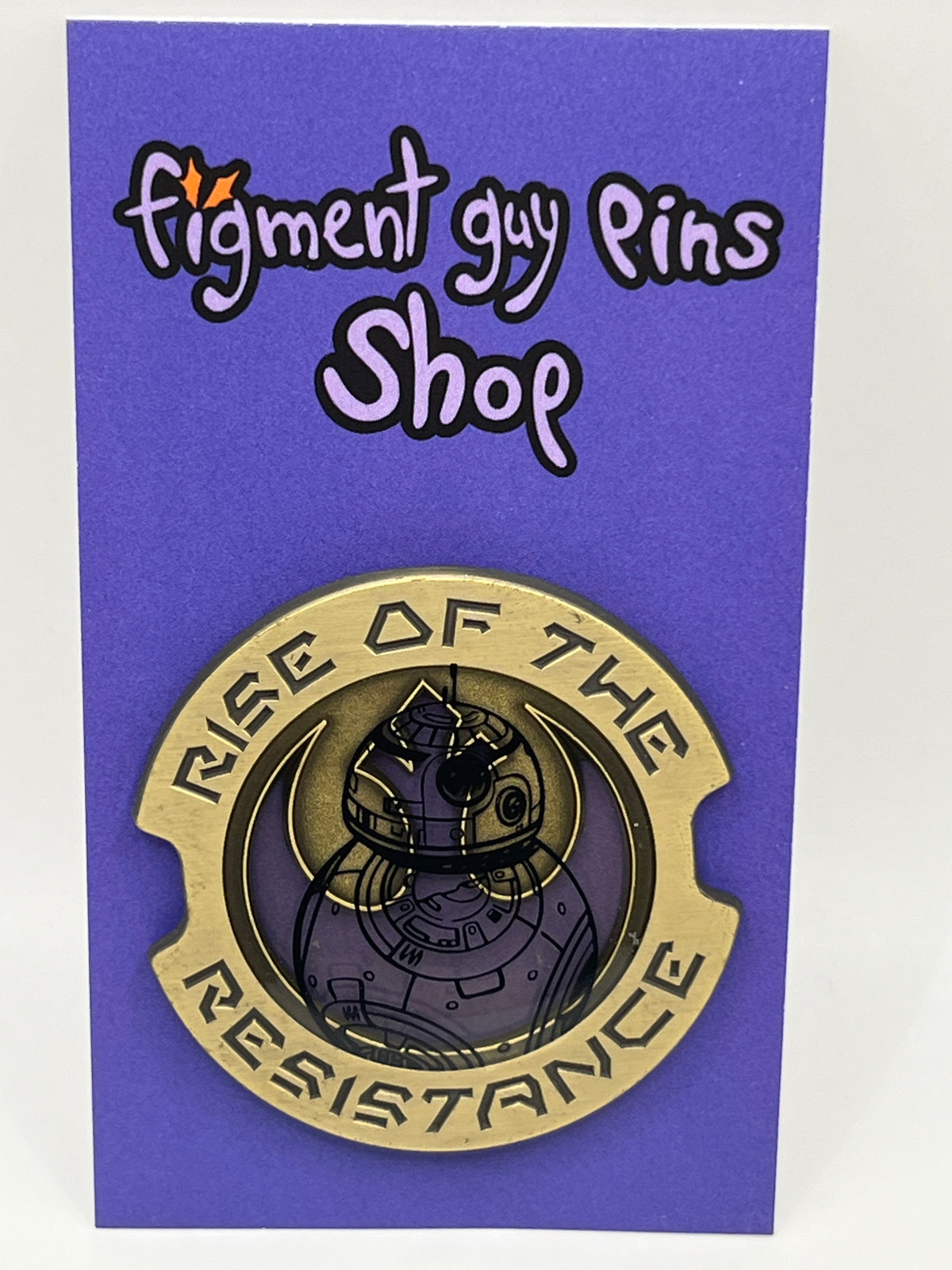 LE 1500 Star Wars Rise of the Resistance Stained Glass BB-8 - R15
