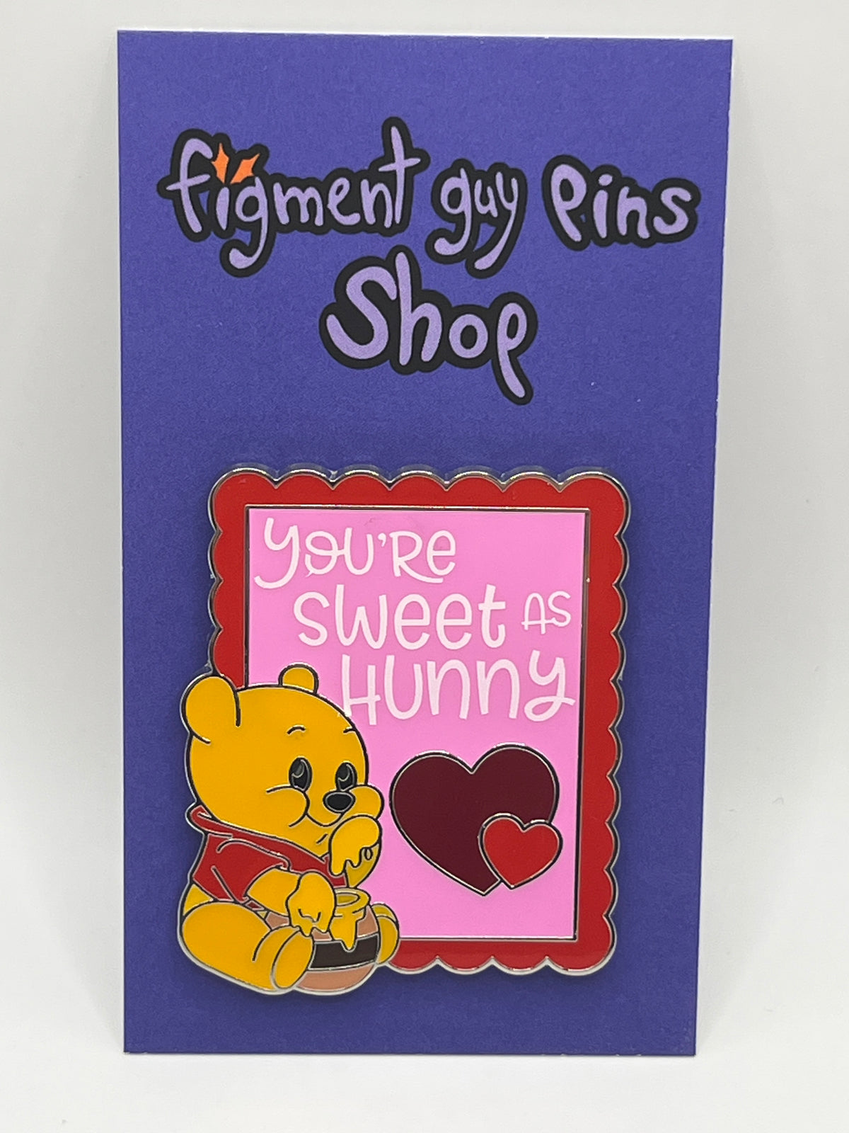 Limited Release Happy Valentine’s Day Mystery Pin Winnie the Pooh - J1