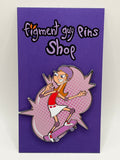 Candace Skateboarding
