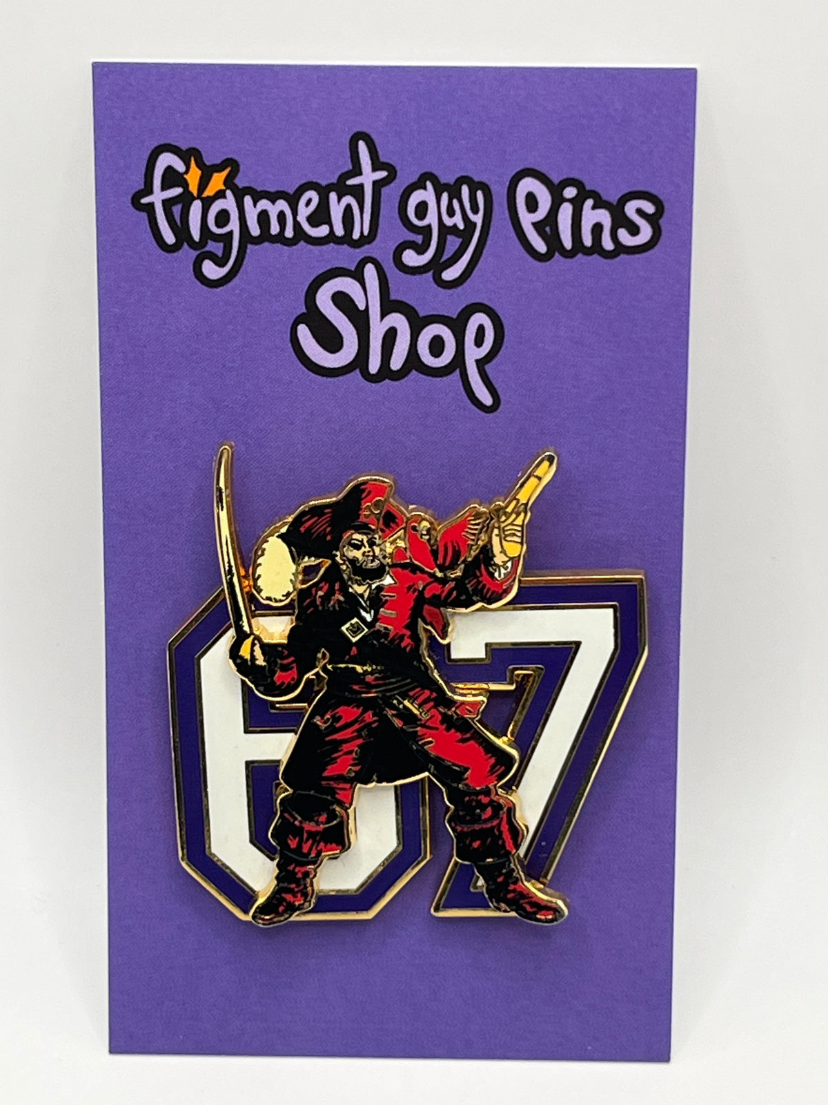 LE 300 WDI Pirates of the Caribbean 1967 Pirate Pin - G58