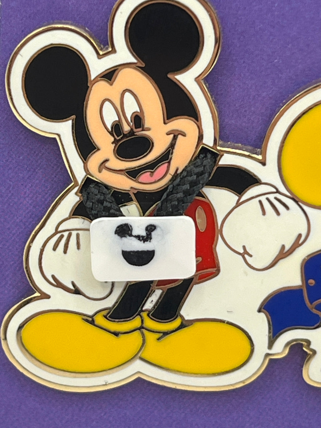 Vintage 2001 LE 5000 Official Pin Trading Anniversary Mickey FLAW (read description) - I45
