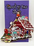 LE 3600 Disneyland Gingerbread House Max & Goofy Parade Float - G18