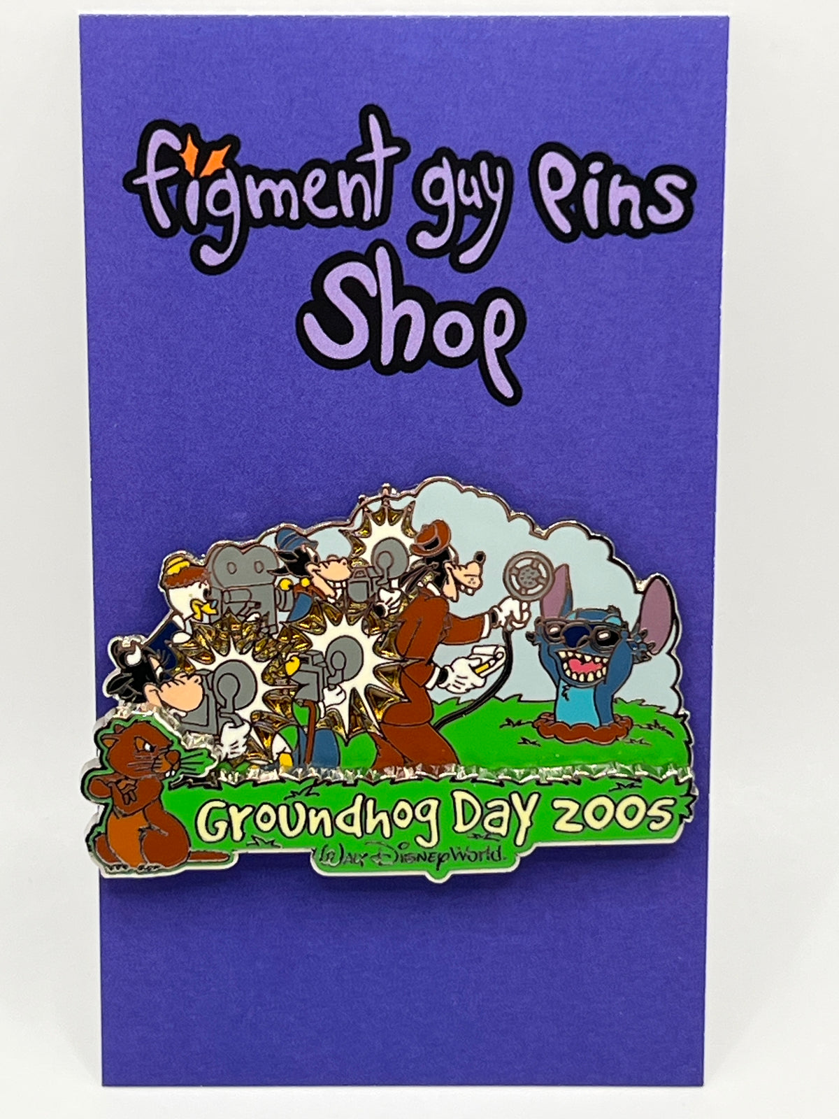 LE 2500 WDW Groundhog Day 2005 Stitch - Q10